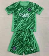 Kid Size PSG Paris Saint-Germain green Goalkeeper